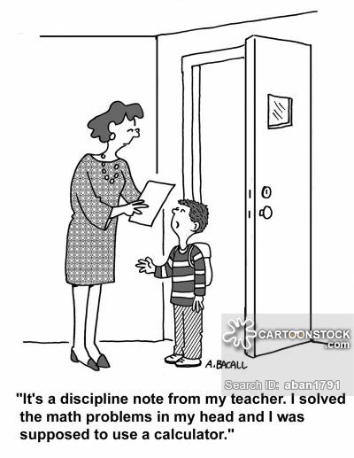 Discipline Note From Teacher Comic