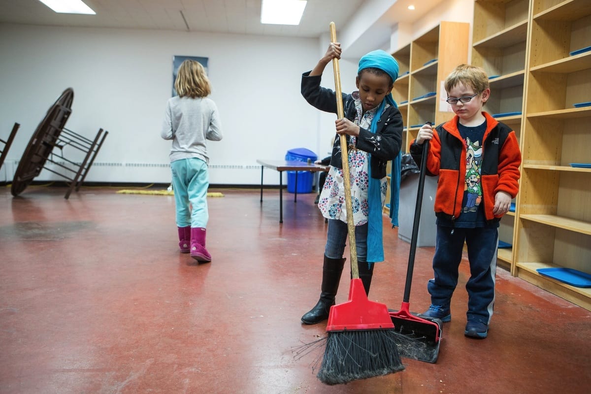 Lunch Room Clean Up